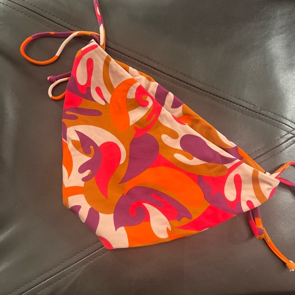Mikoh Hula Hula Tie Side Classic String Bikini Bottom Small New NWOT - Picture 13 of 16